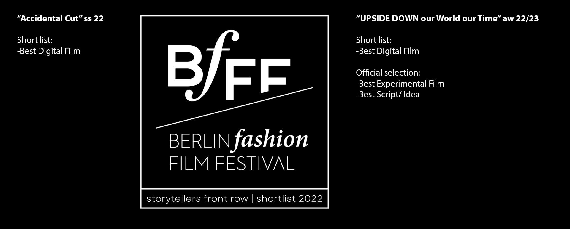Noticias página web- Berlin Fashion Film Festival